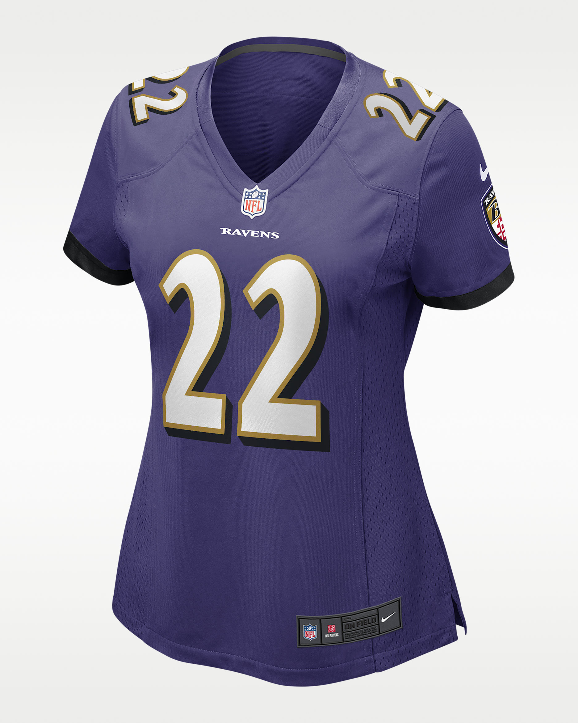 Derrick Henry Baltimore Ravens Women's Nike NFL Game Football